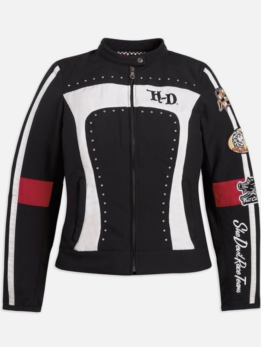 HARLEY-DAVIDSON® WOMEN’S SHE DEVIL RACE TEAM MOTORCYCLE RIDING JACKET